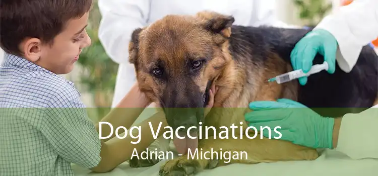 Dog Vaccinations Adrian - Michigan