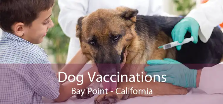 Dog Vaccinations Bay Point - California