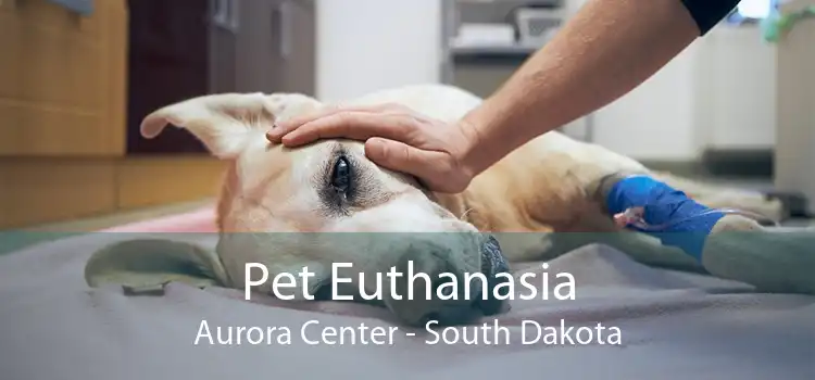 Pet Euthanasia Aurora Center - South Dakota
